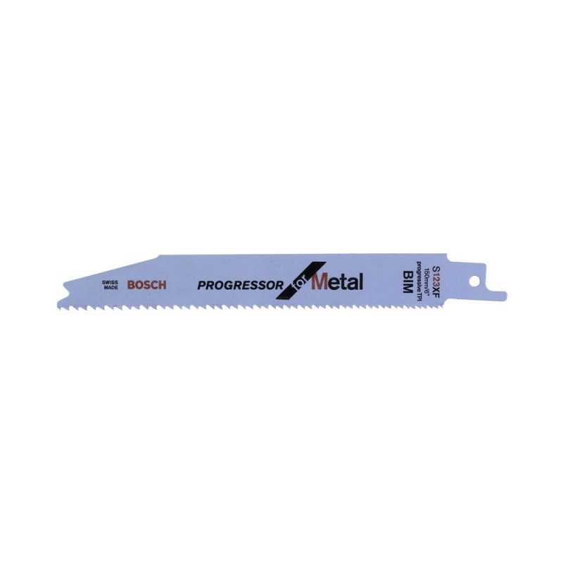 Lot de 2 Lames Coupe Multiusage Bosch S123Xf Pour Métal