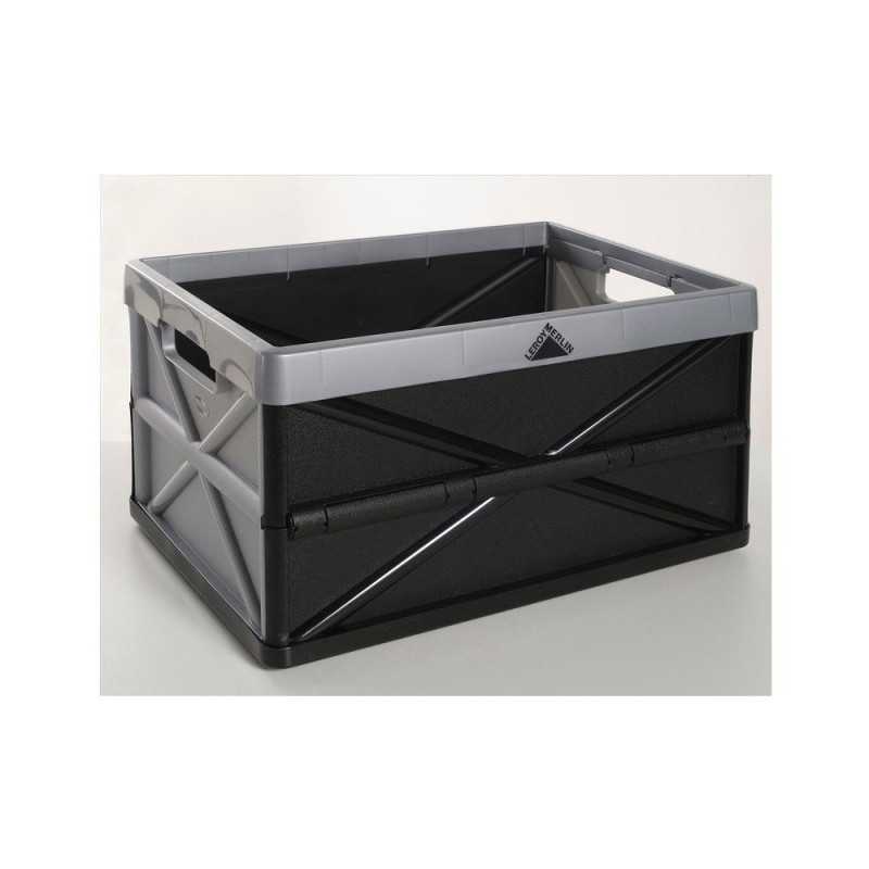 Casier Tontarelli en plastique Noir L.36 X P.53 X H.29.5 cm