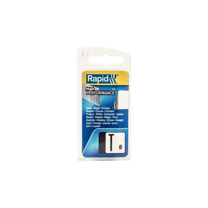 Lot de 1000 pointes de finition Rapid N° 8 - 25 Mm