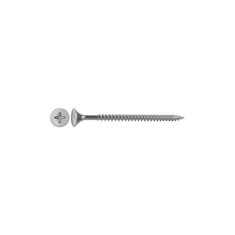 Lot de 10 Vis Acier tête Fraisée Standers Diam.6 Mm X L.45 Mm