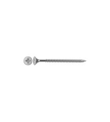 Lot de 6 vis acier tête fraisée StandersDiam.4 Mm X L.70 Mm