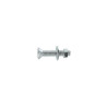 Lot de 6 boulons tête autofraisée plate acier zingué L.80 X Diam.5 Mm Standers