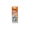 Lot de 40 rondelles acier carbone zingué Diam.5.1 Mm Standers