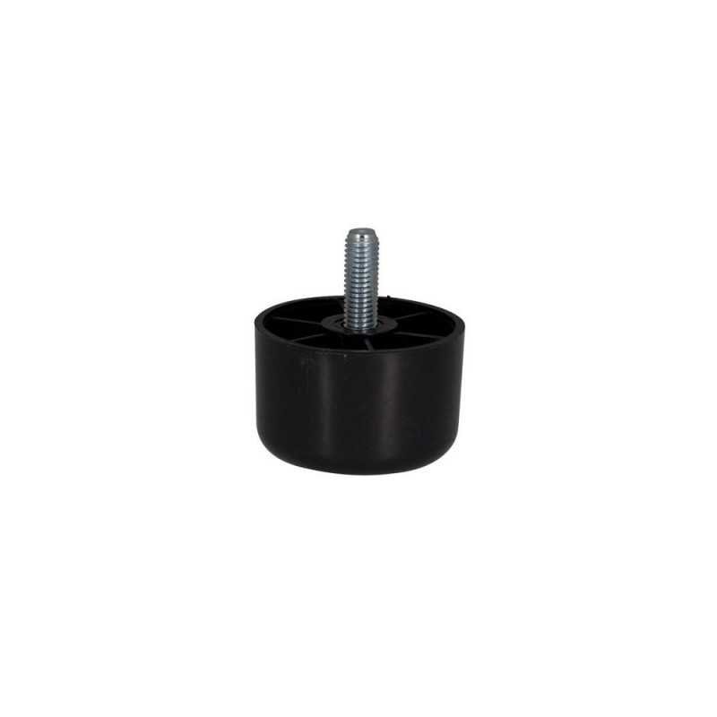 Pied plastique à visser Diam.60 X H.40 Mm