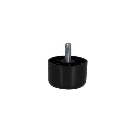 Pied plastique à visser Diam.60 X H.40 Mm