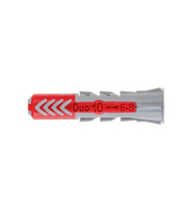 Lot de 50 chevilles et vis 3 en 1 Duopower Diam.6 X L.30 Mm