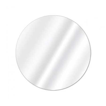 Miroir de salle de bain diamètre 20cm bords polis lot 4