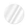 Miroir de salle de bain diamètre 20cm bords polis lot 4