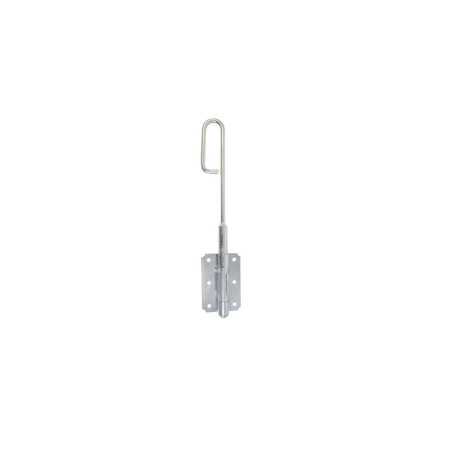 Verrou Baïonnette Acier Zingué H.200 X L.60 X P.20 Mm