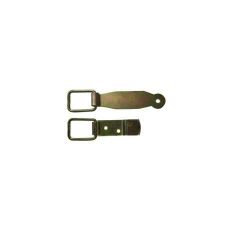 Loquet Et support Acier Zingué H.65 X L.130 X P.10 Mm