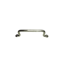 Poignée Fil à Pattes D 8 X L 140 Mm Acier Zingué Blanc