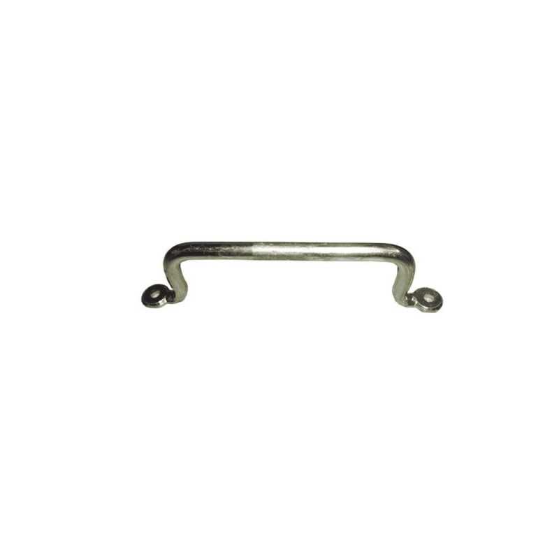 Poignée Fil à Pattes D 8 X L 140 Mm Acier Zingué Blanc