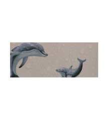 Carrelage mural 30x45cm NL FISH 1720-HL1A Poli
