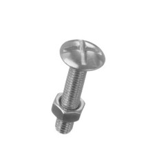 Lot de 8 boulons poêlier inox L.40.0 X Diam.6 Mm