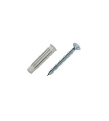 Lot de 4 Chevilles Et Vis Spit Diam.10 Mm X L.50 Mm