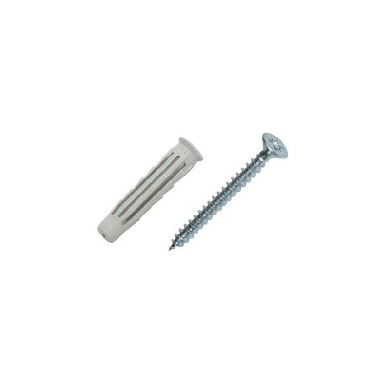 Lot de 4 Chevilles Et Vis Spit Diam.10 Mm X L.50 Mm