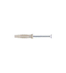 Lot de 100 Chevilles Et Vis à Expansion Standers Diam.5 Mm X L.30 Mm