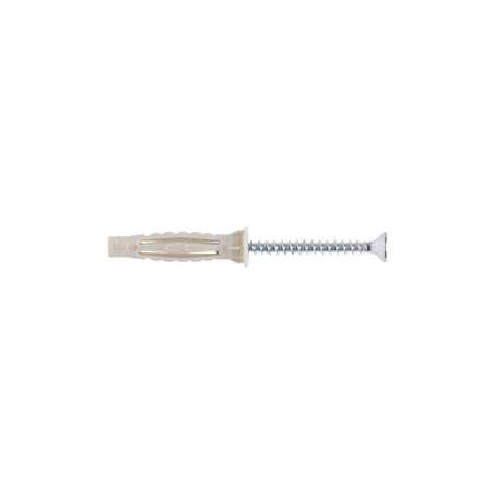 Lot de 100 Chevilles Et Vis à Expansion Standers Diam.5 Mm X L.30 Mm