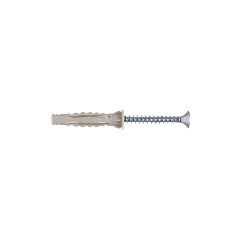 Lot de 30 Chevilles Et Vis à Expansion Standers Diam.6 Mm X L.40 Mm