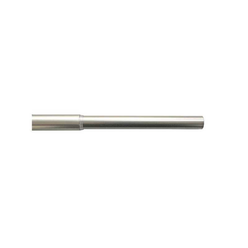 Tringle à rideau extensible Kali Chrome Mat Diam. 16-19 Mm De 120 à 210 Cm
