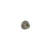 Lot de 2 naissances de tringle à rideau Kali 20 Mm argentsatiné