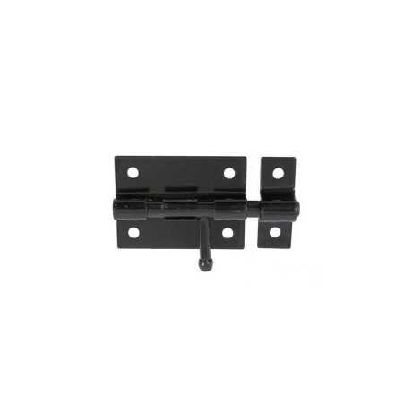 Verrou à Levier Verrou De Box + Gâche DiamÃ¨tre 8 Mm Afbat Acier Peint Noir