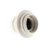 Douille E27 Filete Polyester Blanc