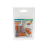 Lot de 5 bornes automatiques à levier 25 Mm² pour rigide et souple