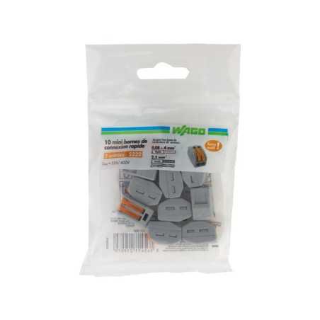 Lot de 10 Bornes Automatiques à Levier 25 MmÂ² Pour Rigide Et Souple Zenitech