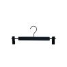 cintre pantalon et jupe SPACEO bois noir H.11.3 x l.34 x P.1.2 cm