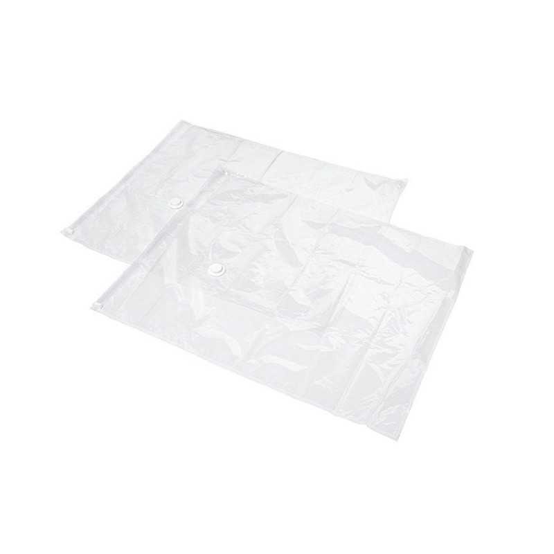 Housse sous vide sac gain de place SPACEO transparent H.80 x l.100 x P.0 cm