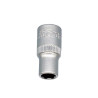 Douille 6 pans 1-4 en chrome vanadium DEXTER diam. 6 mm