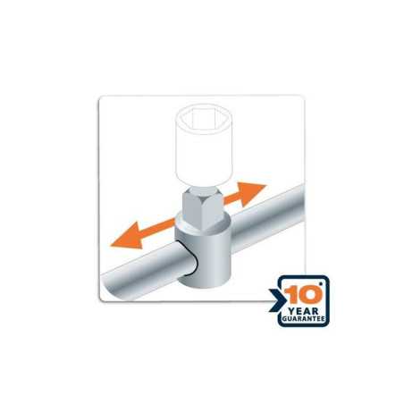 Poignée en t chrome vanadium DEXTER Diam.23.5 mm