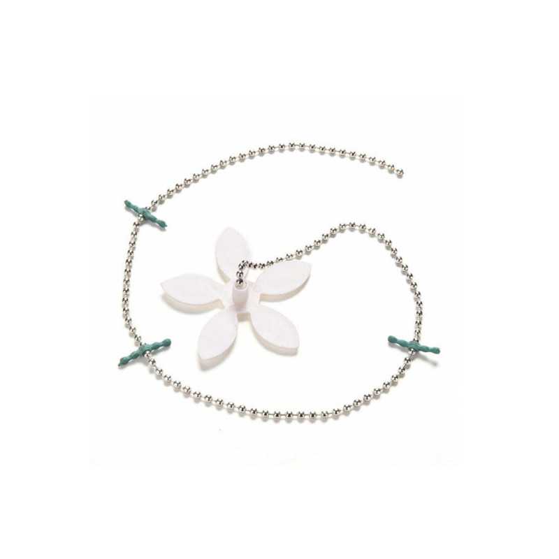 Tige attrape cheveux motif fleur
