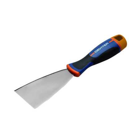 Couteau de peintre  inox 6cm manche bimatière -  - meilleure qualité