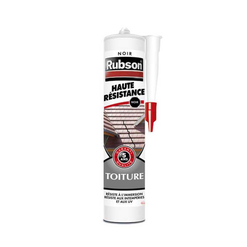 Mastic toiture 280ml noir