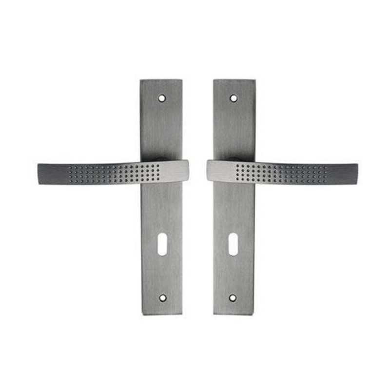 Ensemble de porte Louna 195mm trou cle aluminium
