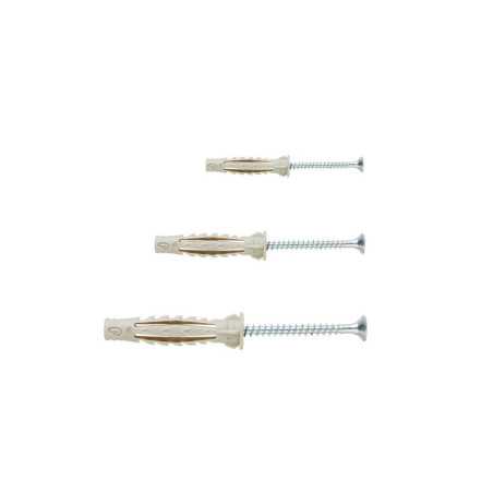 Assortimentde 230 chevilles et vis àexpansion STANDERS diam. 6 8 et 10 mm