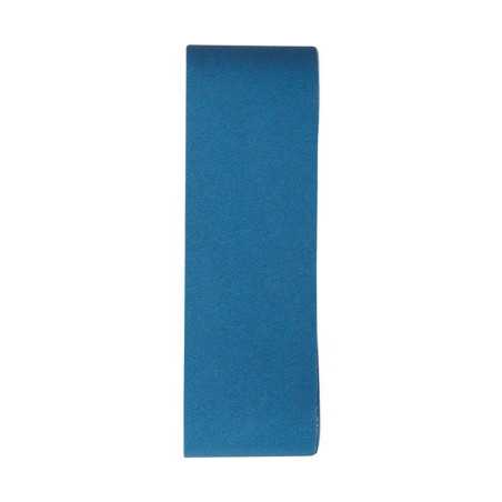 Lot de 4 bandes abrasives75 x 533 mm grains 80