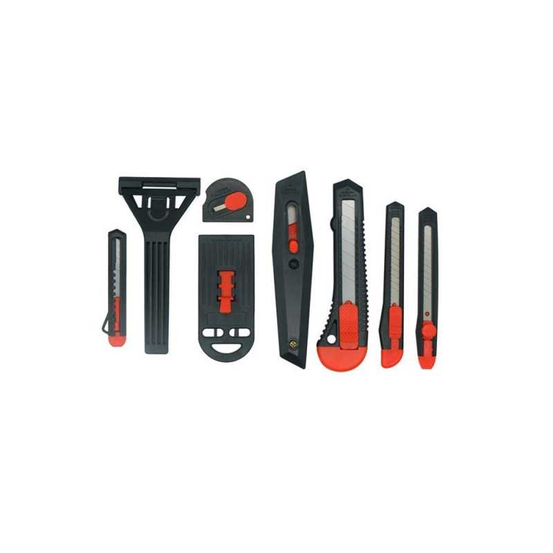 8 cutter plastique 18 mm