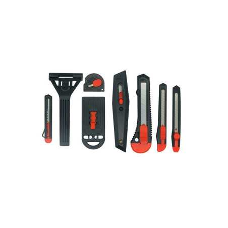 8 cutter plastique 18 mm