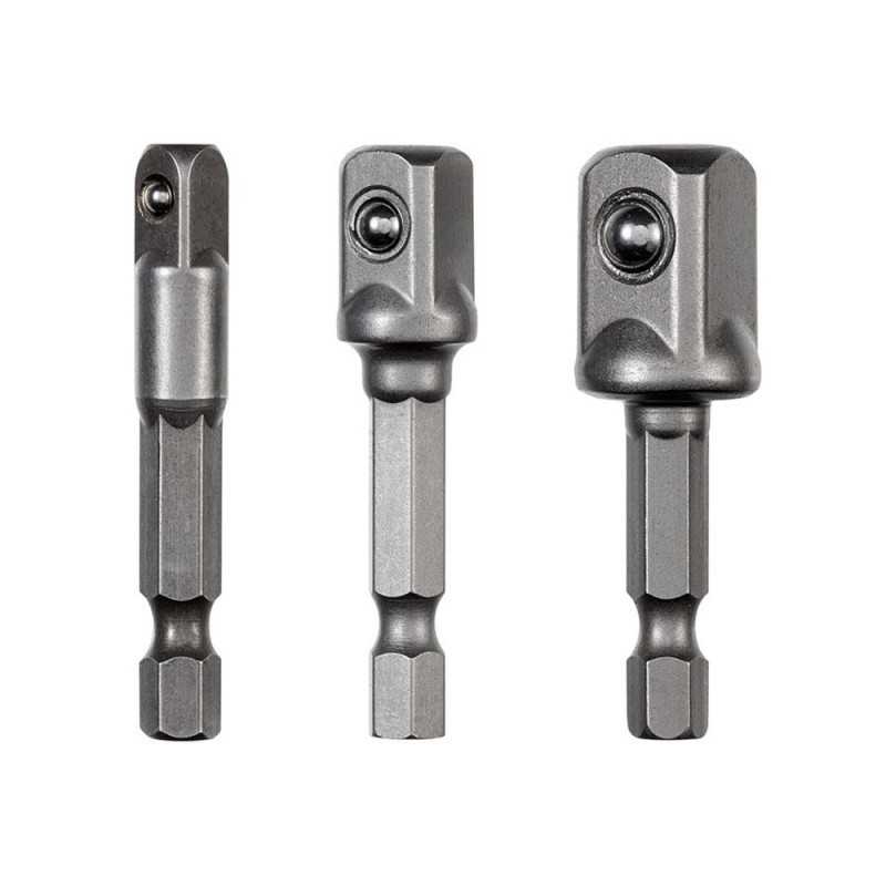 Lot de 3 adaptateurs 1-4 3-8 1-250 mm