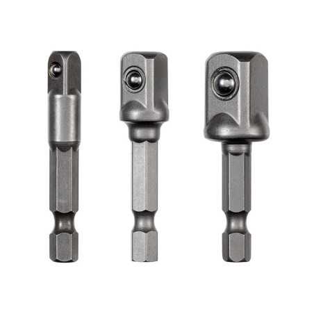 Lot de 3 adaptateurs 1-4 3-8 1-250 mm