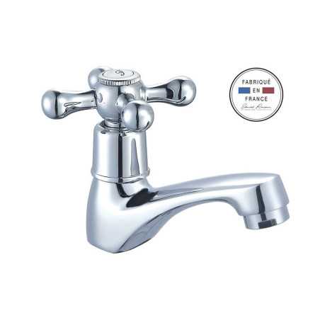 Robinet de lave-mains eau froide chrome Vintae