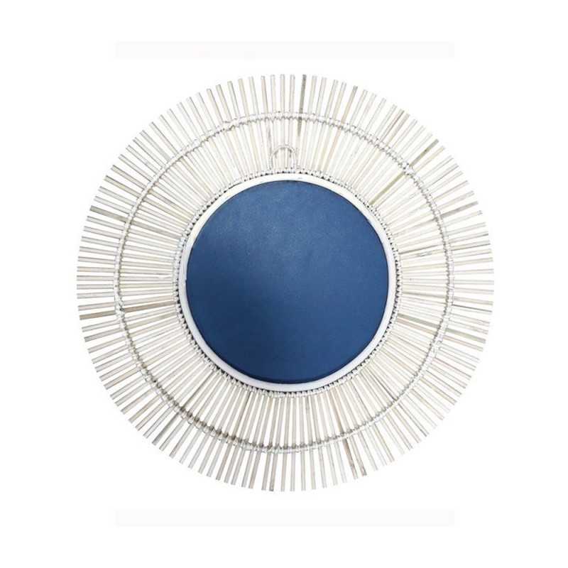 Miroir rond bamboo naturel diam.55 cm -  - meilleure qualité