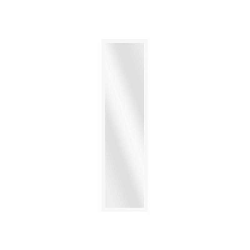 Miroir rectangulaire de porte blanc