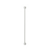 Tringle a rideau curve diam.10 mm blanc mat 40 a 70 cm -  - meilleure qualité