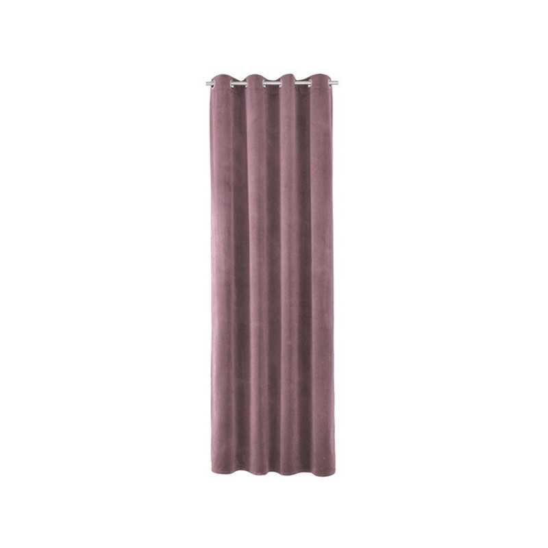 Rideau clarks santal 3 140 x 280 cm vieux rose -  - meilleure qualité