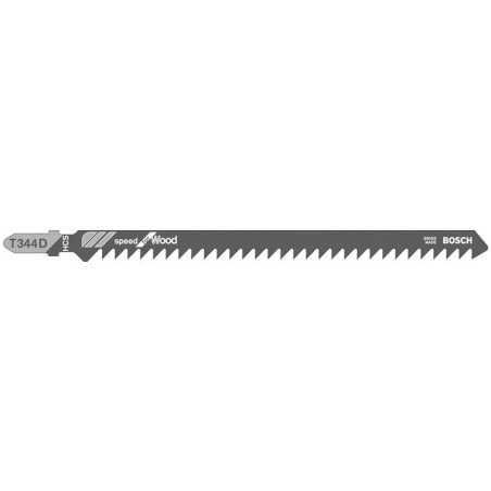 Lot de 2 lames coupe rapide et Grossière bosch t344D pour Scie Sauteuse
