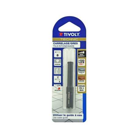 Foret diamant pour carrelage en grès diam. 8 mm
